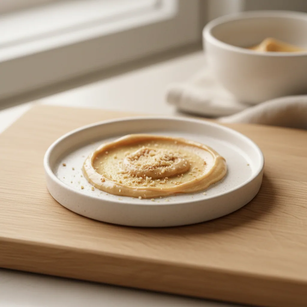 Almond Butter, ingredient inspiration. Follow the preparation guidance below for your baby.