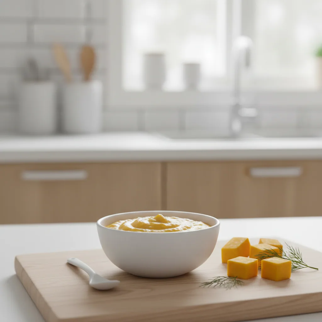 Butternut Squash, ingredient inspiration. Follow the preparation guidance below for your baby.