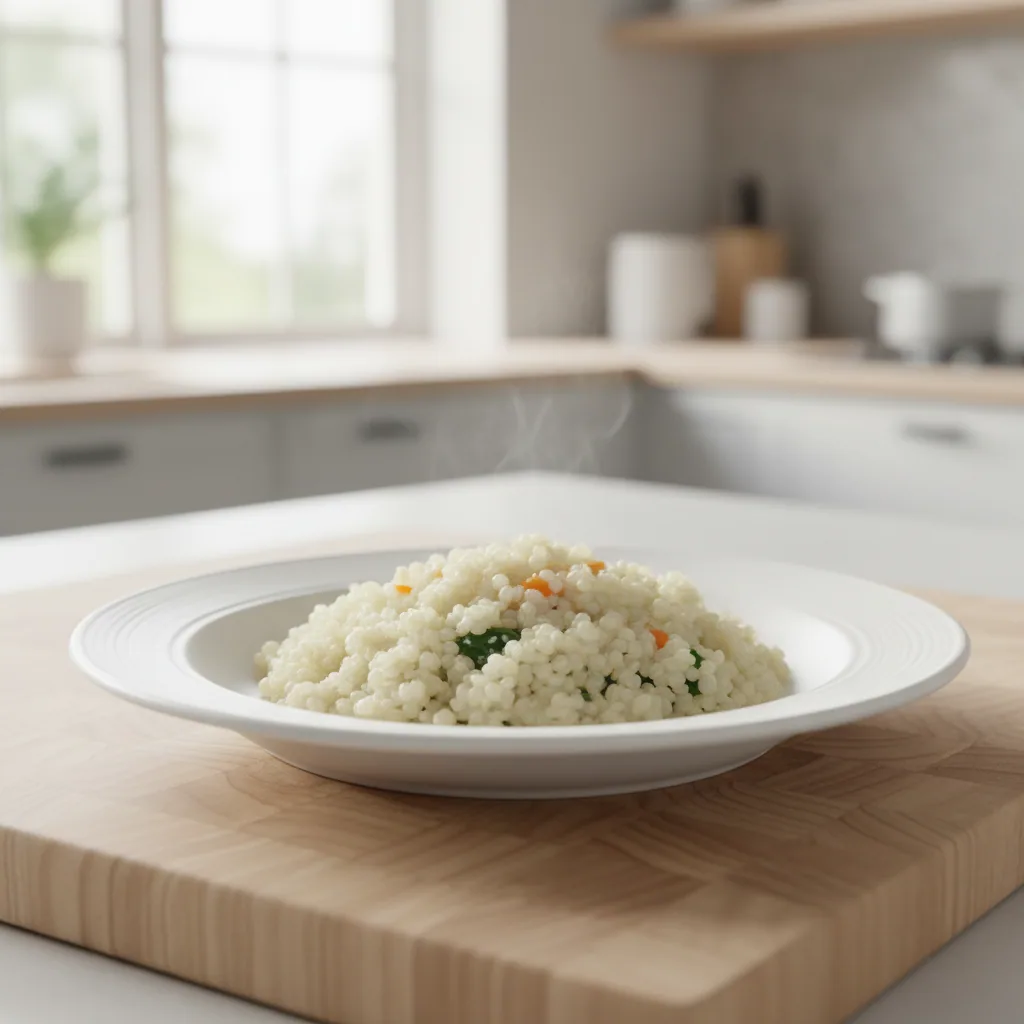 Quinoa, ingredient inspiration. Follow the preparation guidance below for your baby.