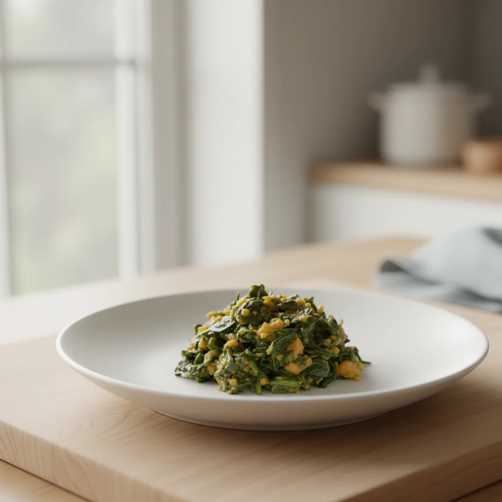 Spinach, ingredient inspiration. Follow the preparation guidance below for your baby.