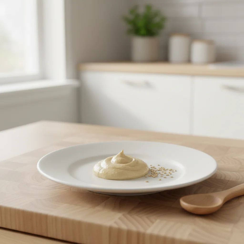Tahini, ingredient inspiration. Follow the preparation guidance below for your baby.