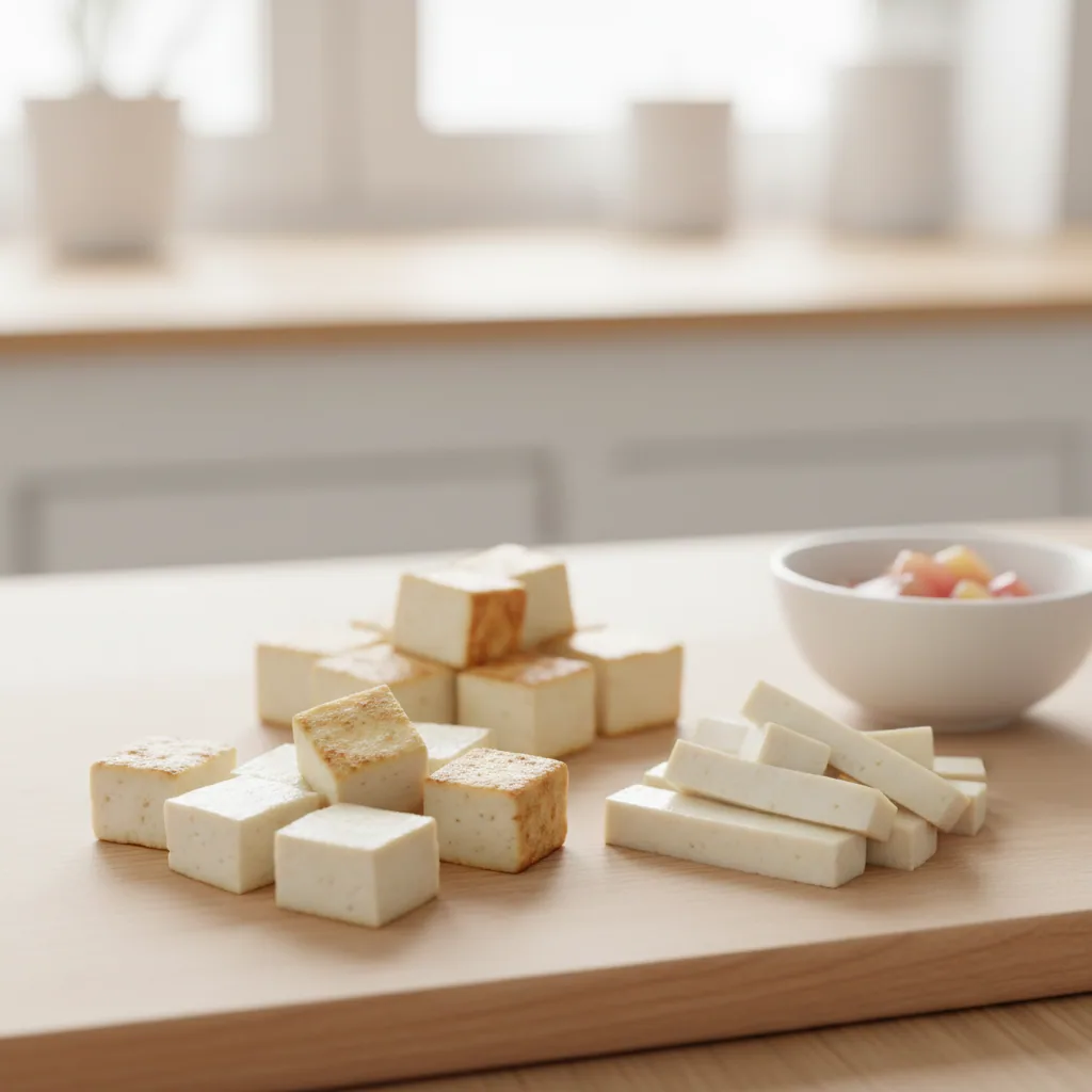 Tofu, ingredient inspiration. Follow the preparation guidance below for your baby.