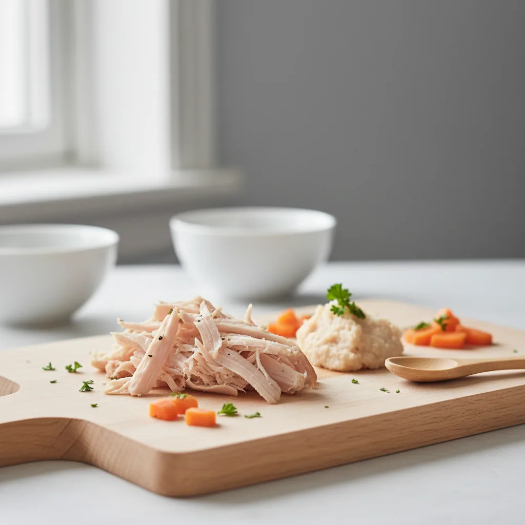 Turkey, ingredient inspiration. Follow the preparation guidance below for your baby.