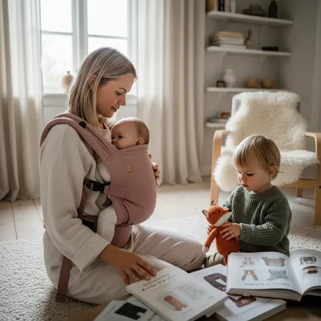 Baby Carrier: Guide to Types, Ergonomic Carrying, and Choosing Right — illustration