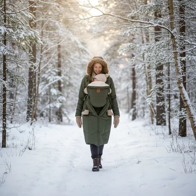 Baby Carrier Jacket: Keep Your Baby Warm While Babywearing