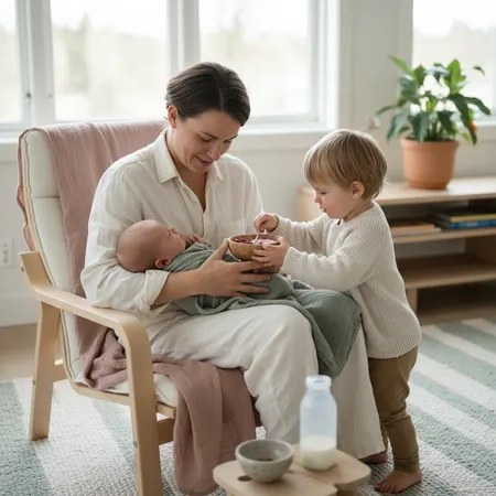 Baby's Gut Microbiome: Development and What Influences It — illustration