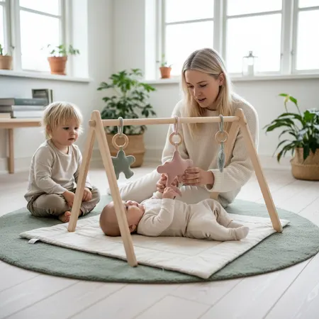 Baby Gym: Activities, Benefits, and Tips for Motor Development — illustration