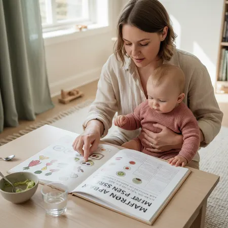 Baby Meal Plan 6–12 Months: Week by Week — illustration