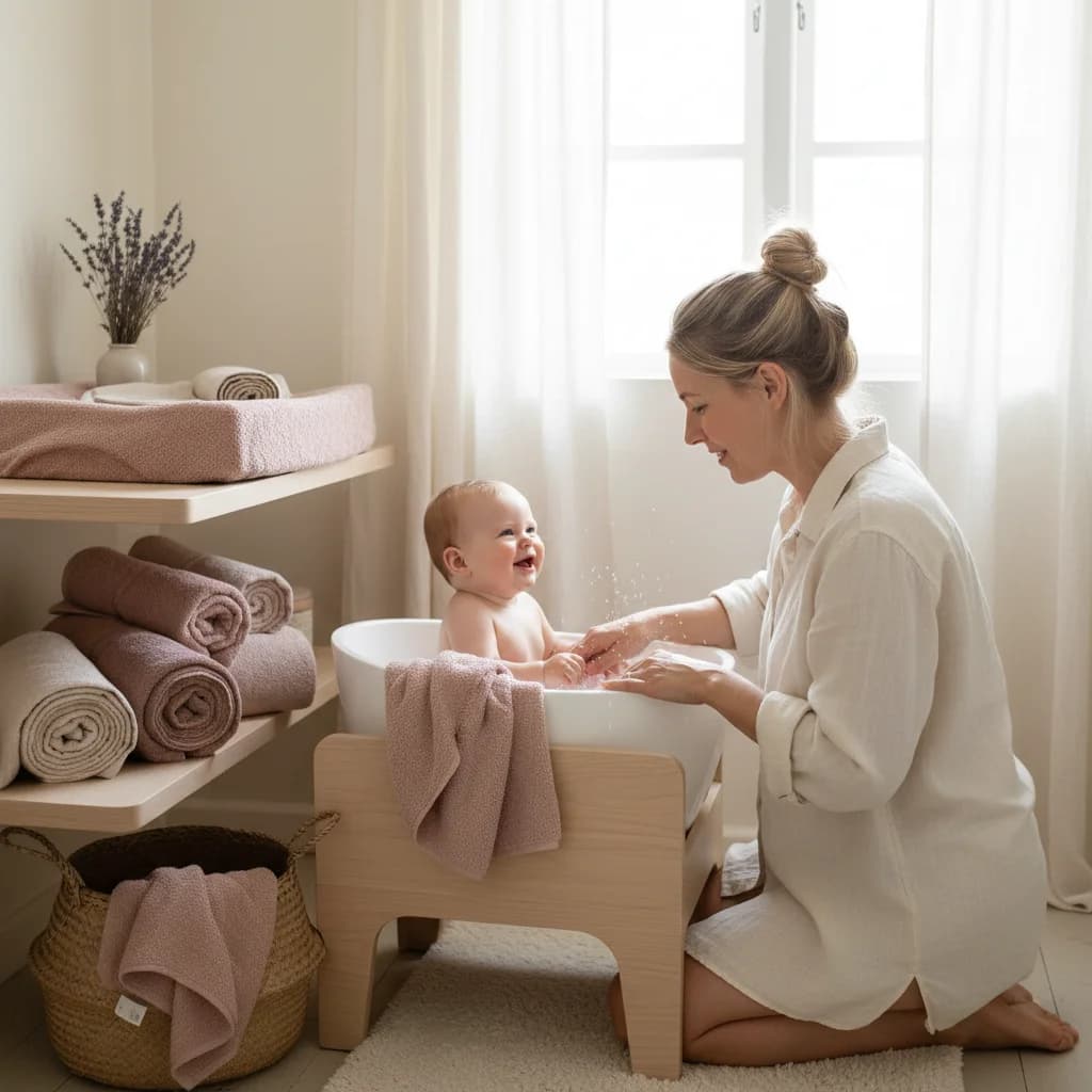 Bathing Your Baby: The Right Water Temperature and Safe Bath Routine