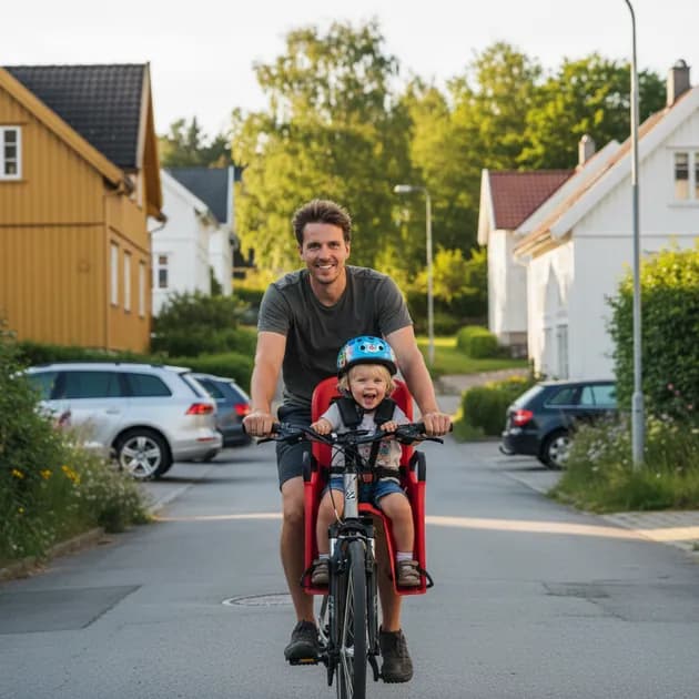 Bike Seat for Kids - Safe Cycling with Little Ones