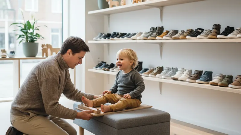 Children's Shoe Size Chart: Complete Guide for Ages 0–3 — illustration