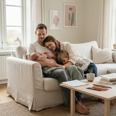 The Father's Role During Breastfeeding — illustration