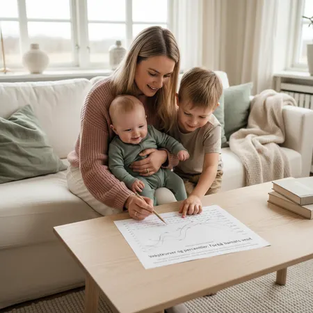 Growth Charts and Percentiles: Understanding Your Child's Growth — illustration