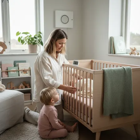 Temperature and Indoor Climate in the Nursery — illustration