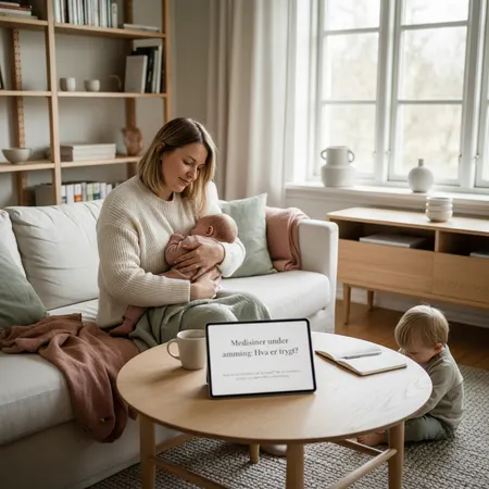 Medications While Breastfeeding: What Is Safe? — illustration