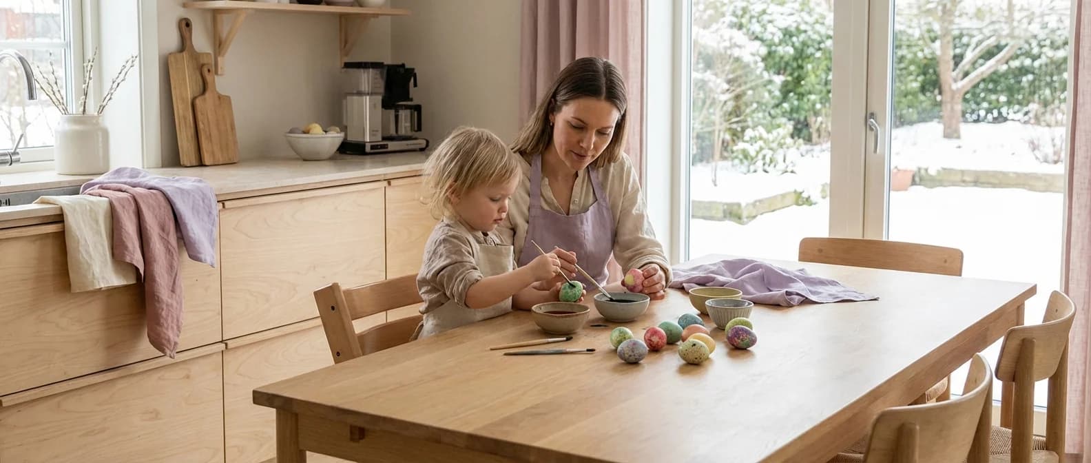 Painting Easter Eggs with Kids: Natural Dyes and Fun Techniques