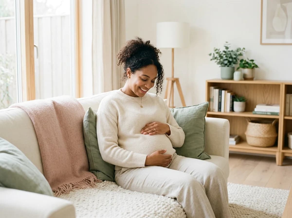Pregnancy Week 19: Vernix and Senses — illustration