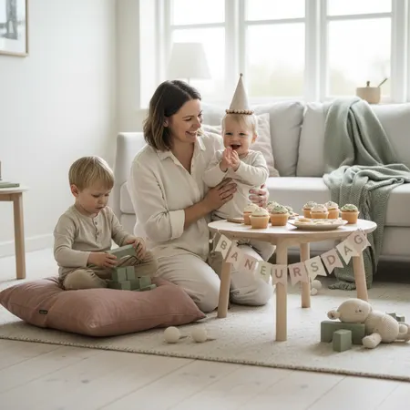 Second Birthday Party: Celebration and Activities for 2-Year-Olds — illustration