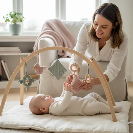 Sensory Development in Babies: Sight, Hearing, and Touch — illustration