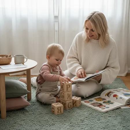 Speech Development at Age 2: From Words to Sentences — illustration