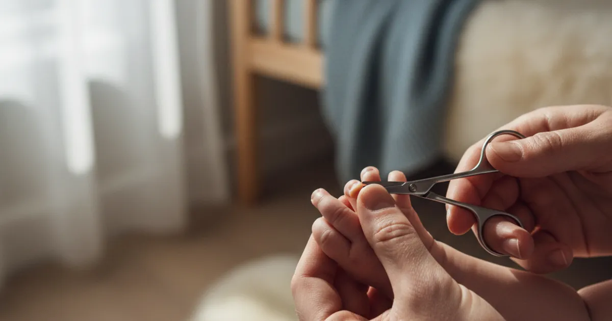 Trimming Baby's Nails: A Safe Guide for Nervous Parents