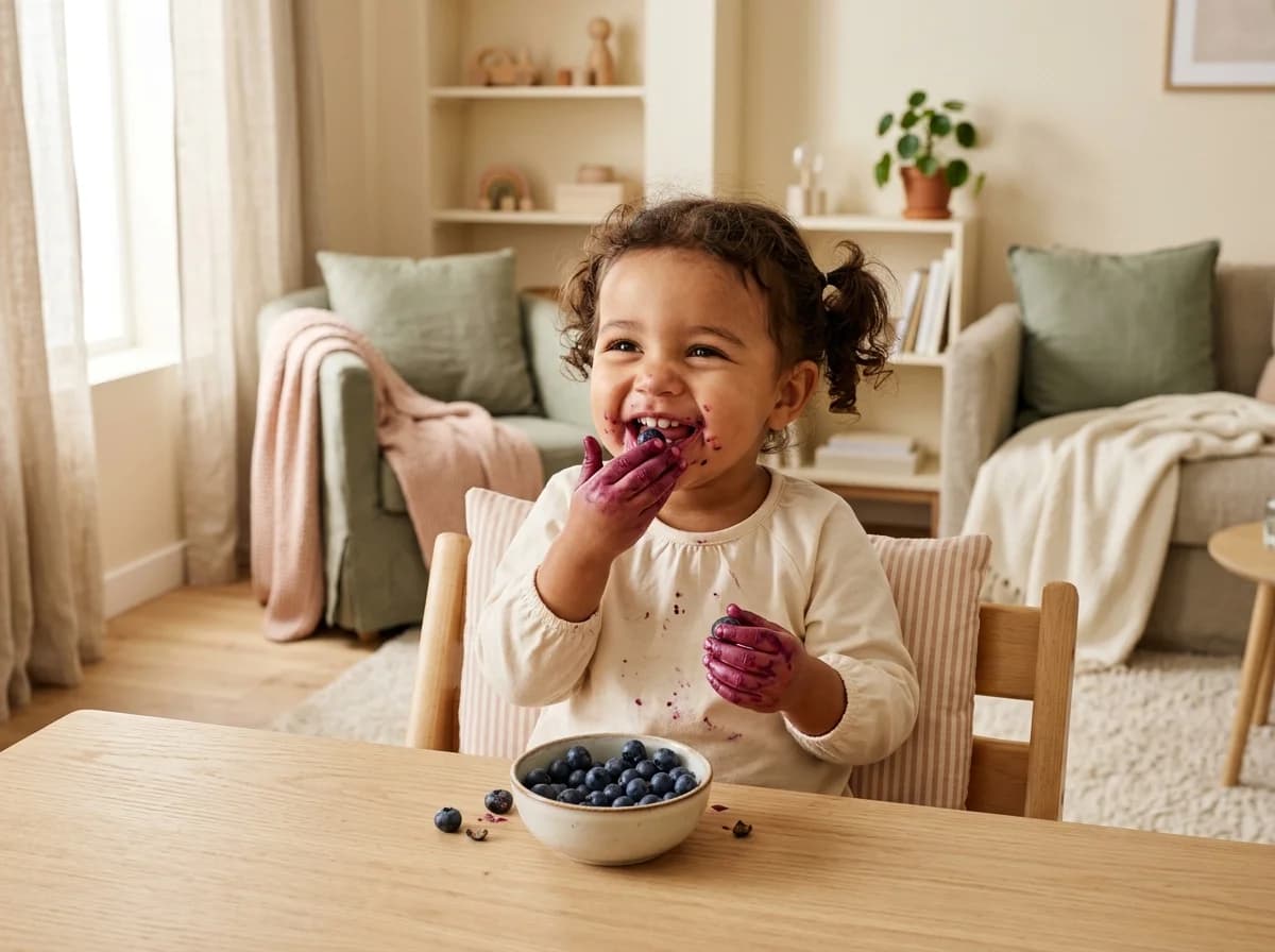 When Can Babies Eat Blueberries? Age, Safety & How to Serve — illustration