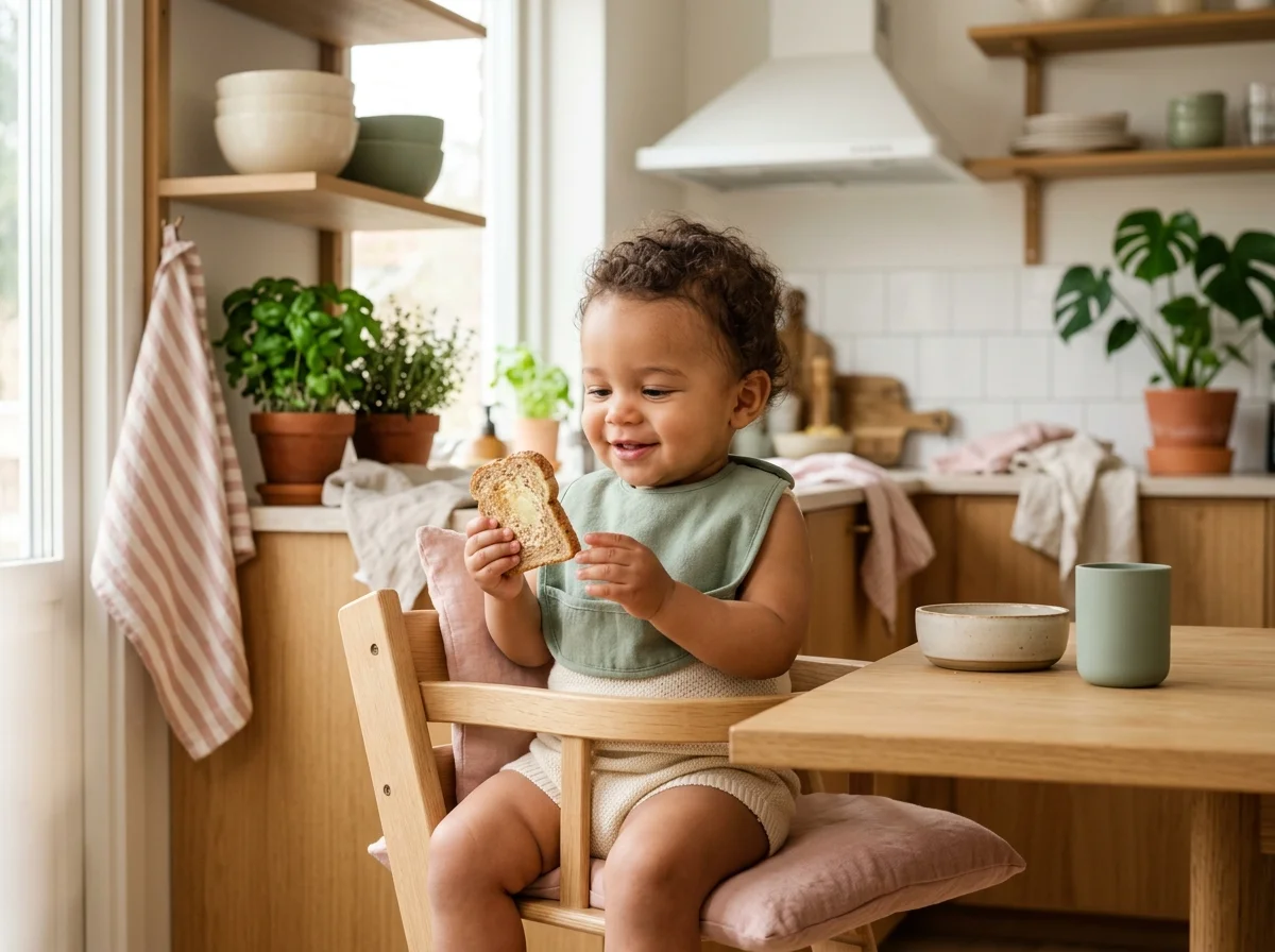 When Can Babies Eat Bread? Age, Safety & How to Serve — illustration