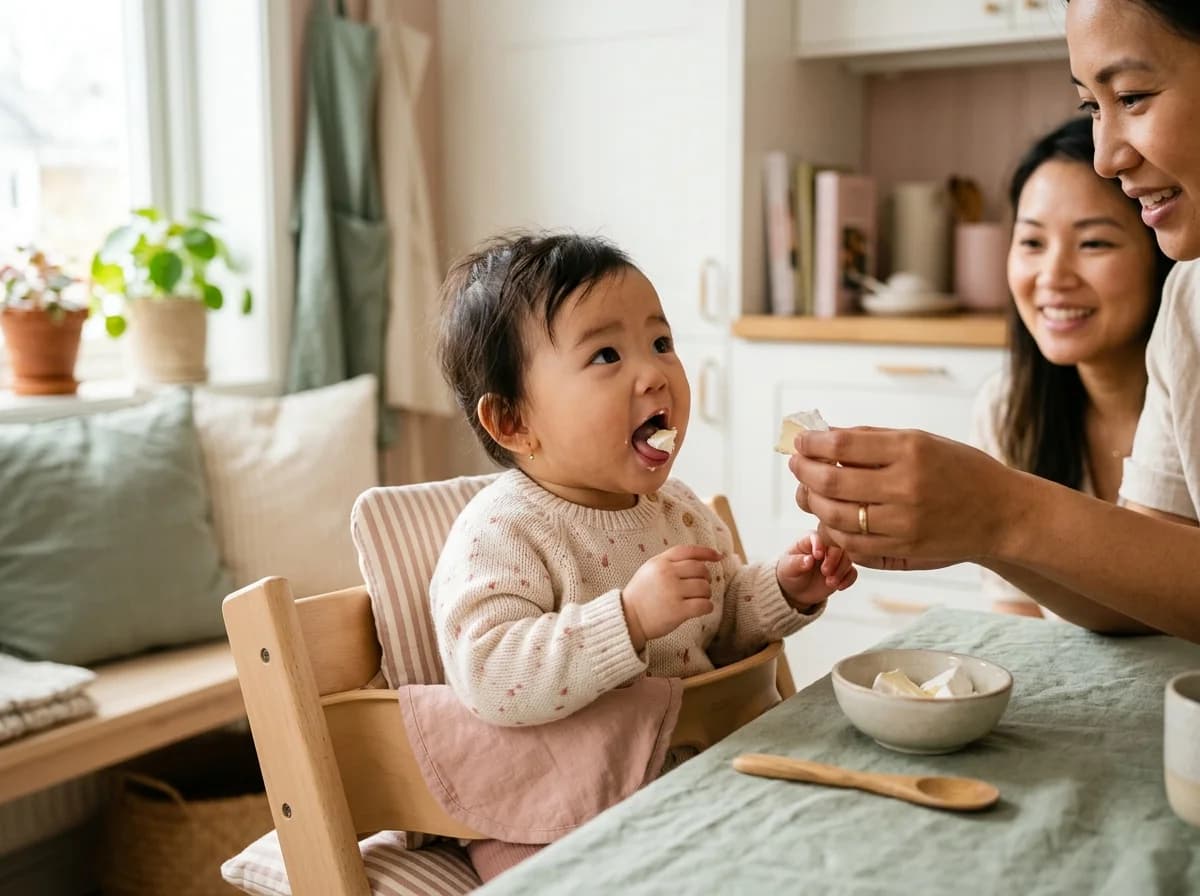 When Can Babies Eat Cheese? Age, Safety & How to Serve — illustration