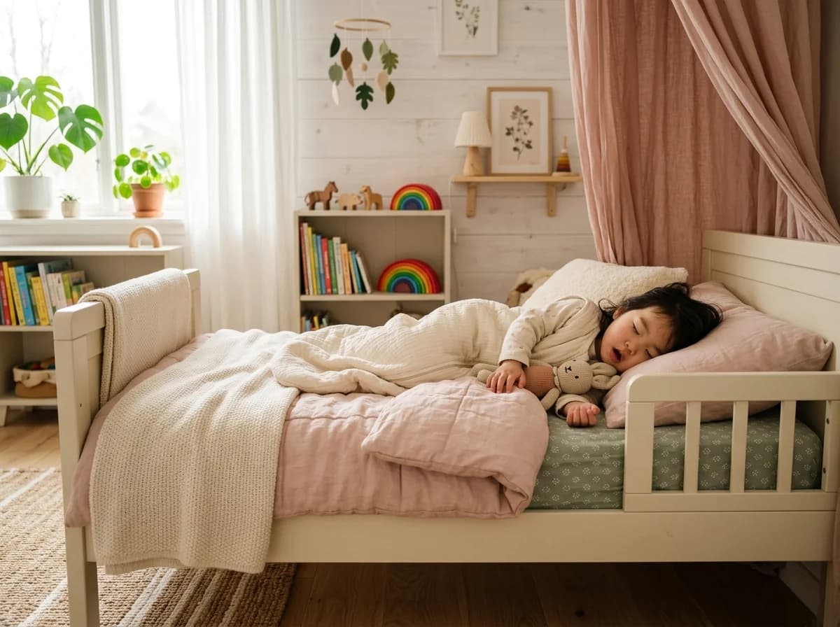 When to Transition from Crib to Bed — illustration