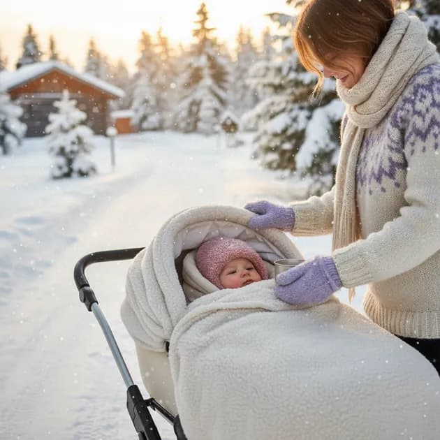 Winter with Baby: Clothing, Cold, and Cozy Moments